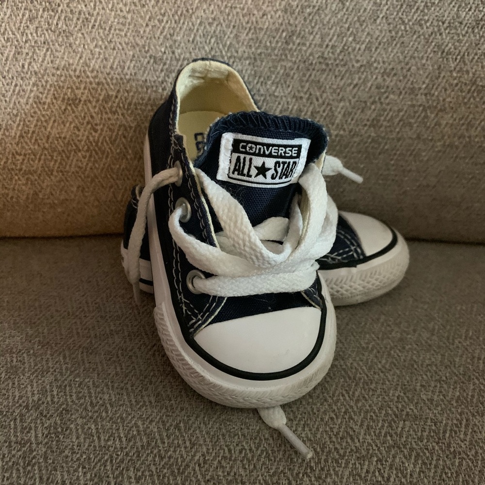 Navy Blue Converse
